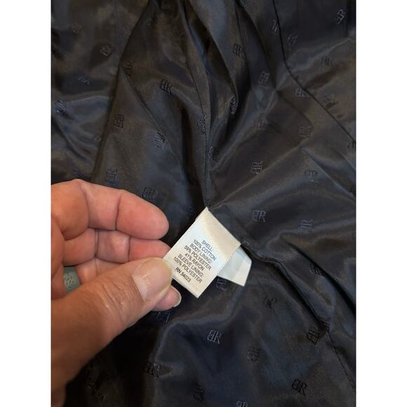 NWOT Banana Republic Womans Swing Jacket Pea Coat Small Emerald Green Old Money - Picture 5 of 6